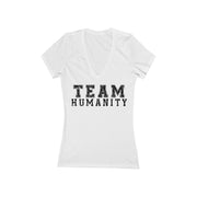 Team Humanity V-Neck Women T-Shirt