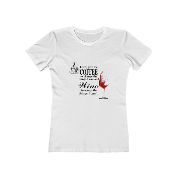 Coffee and Wine Women T-Shirt