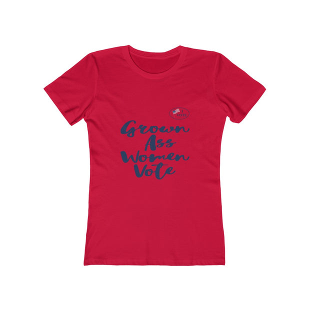 Grow Ass Women Vote Blue Design Women T-Shirt