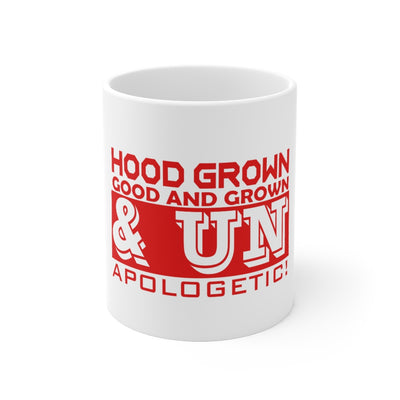 Hoodgrown Unapologetic Ceramic Mug 11oz