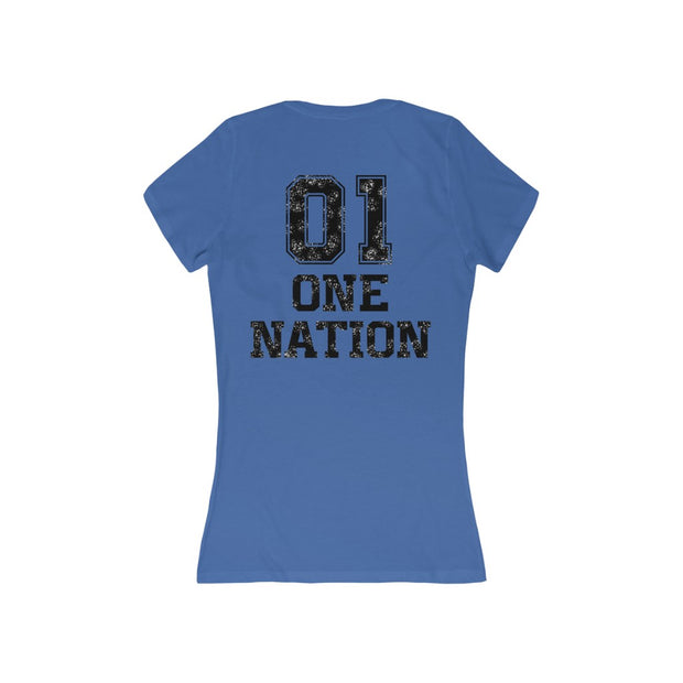 Team Justice  V-Neck Women T-Shirt