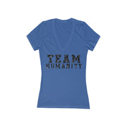 Team Humanity V-Neck Women T-Shirt