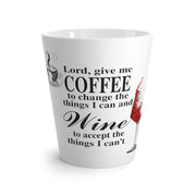 Coffee & Wine Latte Mug