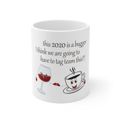 2020 Is A Bugger Ceramic Mug 11oz