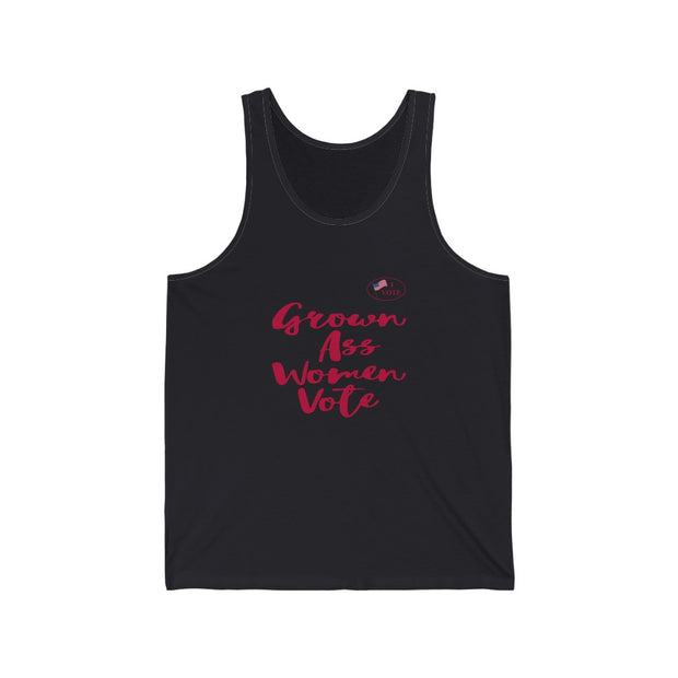 Grow Ass Women Vote Red Design Women Tank Top