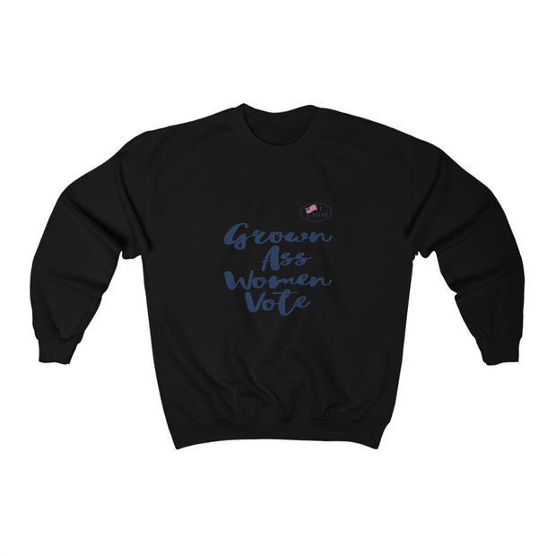 Jaireic Store Grown Ass Women Vote Crewneck Unisex Pullover Sweatshirt